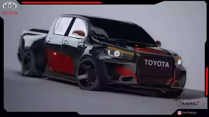 Toyota Hilux pickup body Kit