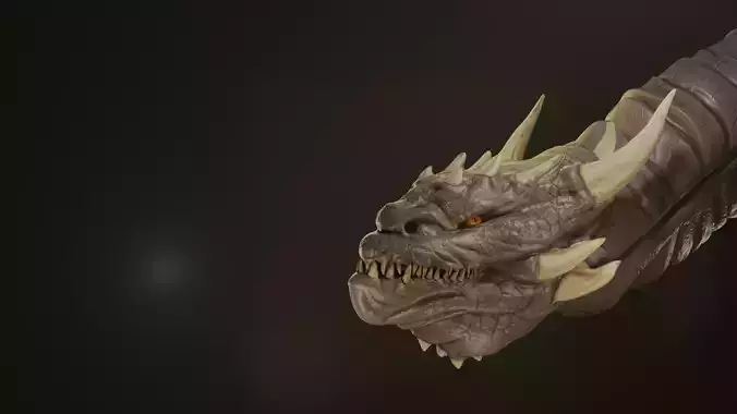 Dragon Bust 3D model