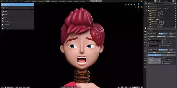 Rigged Stylized Character Boy - Jason - Blender Cycles And Eevee