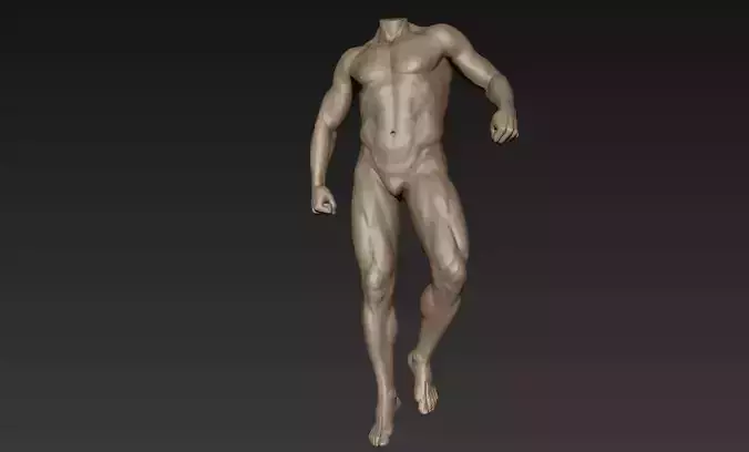 Male Full Body Sculpt Pose 4