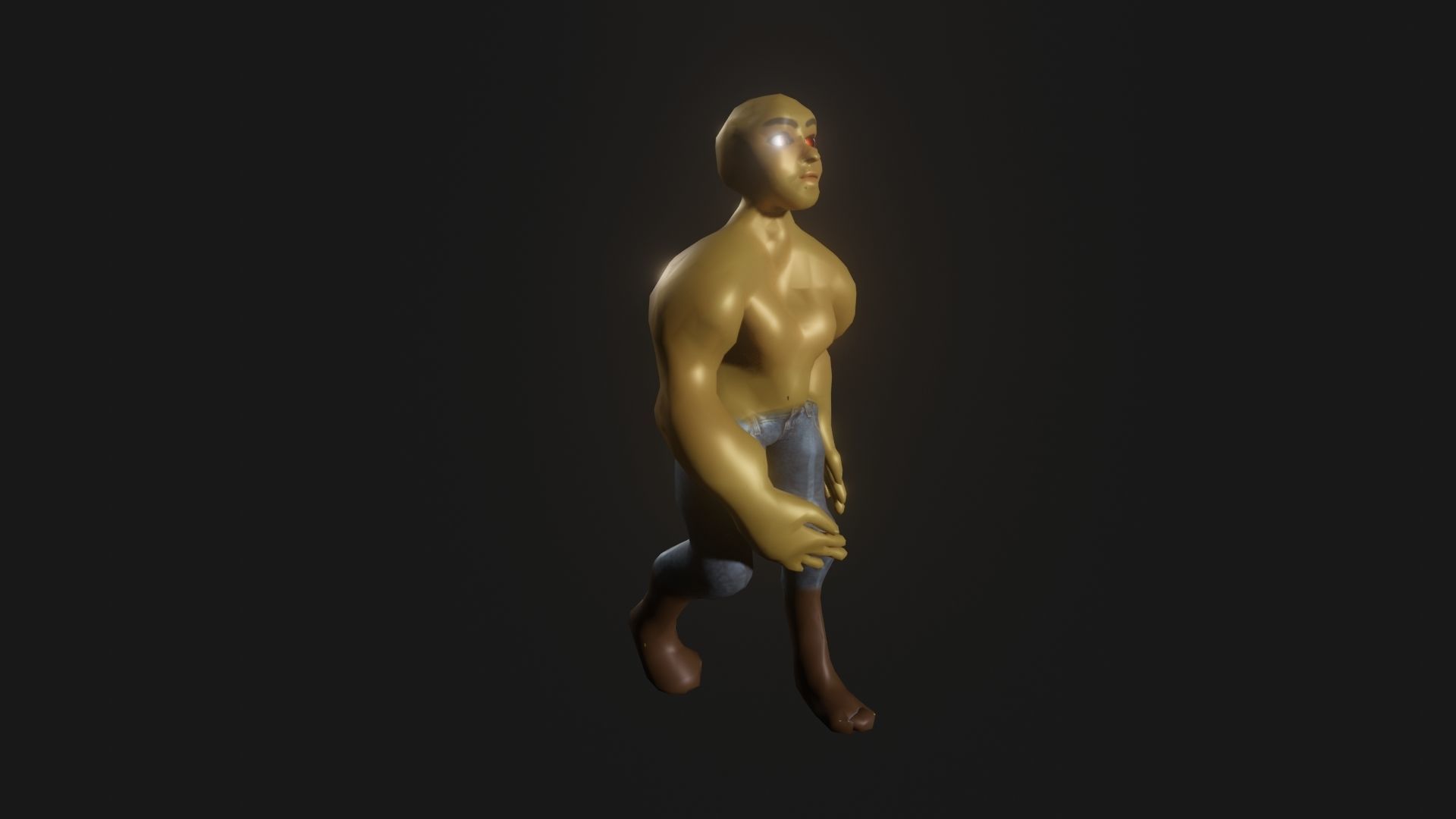 Bolda Male Character Low-poly 3D model_4