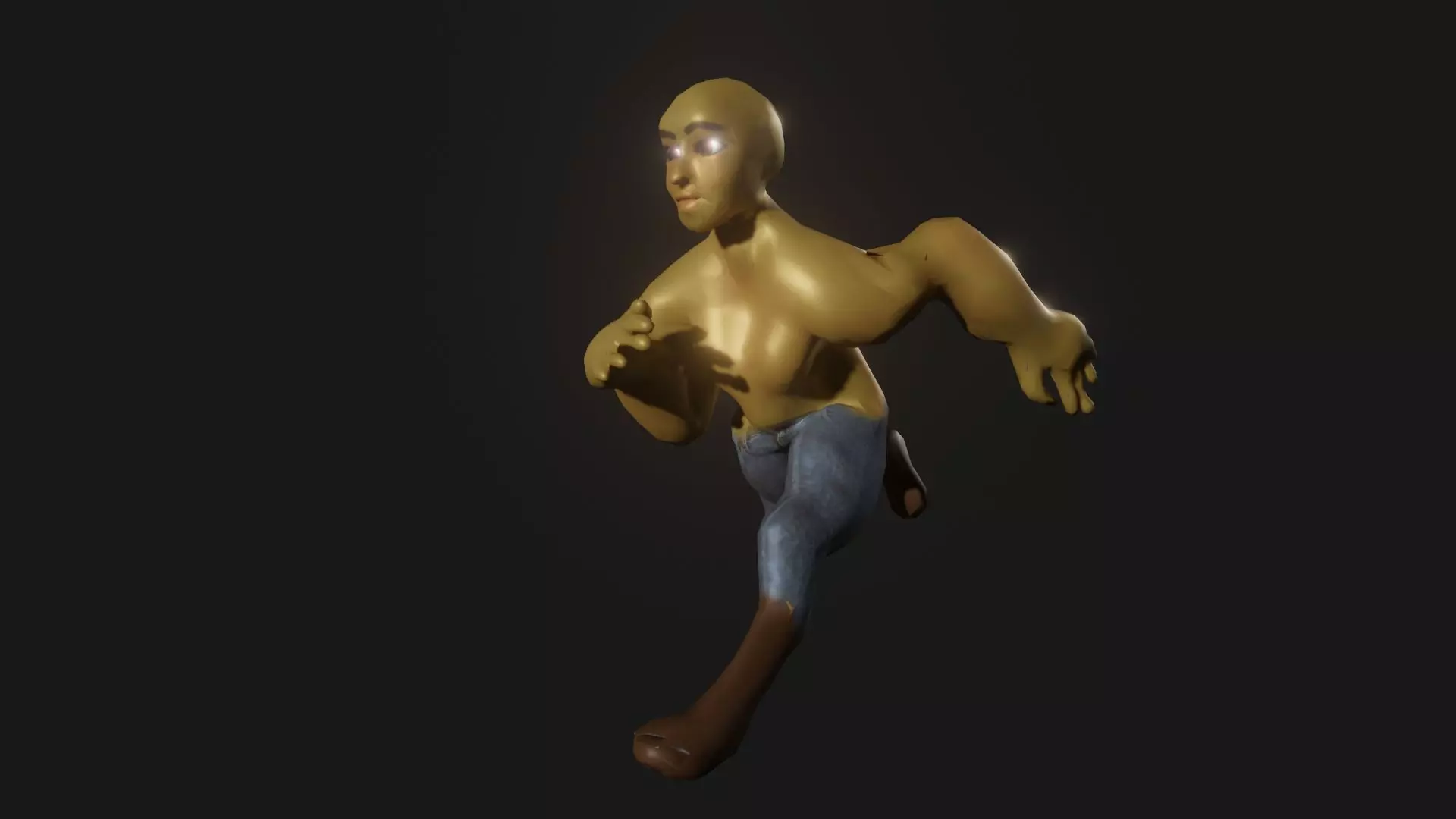 Bolda Male Character Low-poly 3D model_0