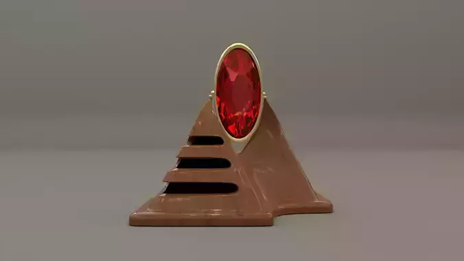 Pyramid decor 3D model