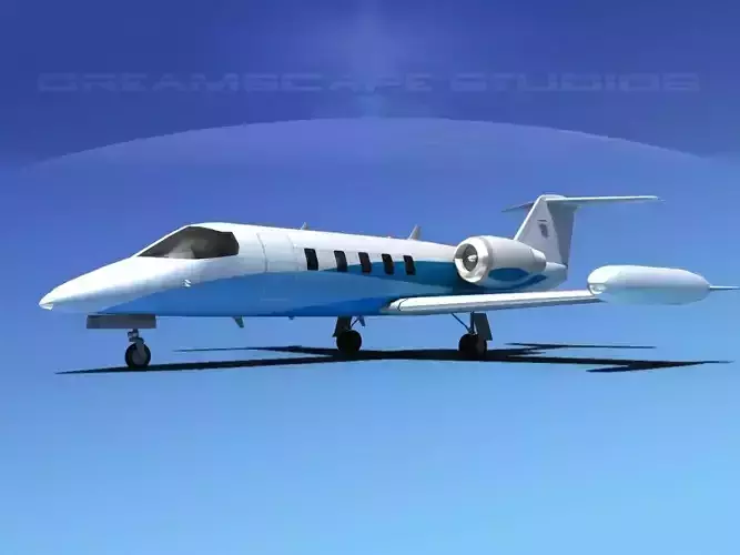 Gates Bombardier Learjet 35 V02 3D model