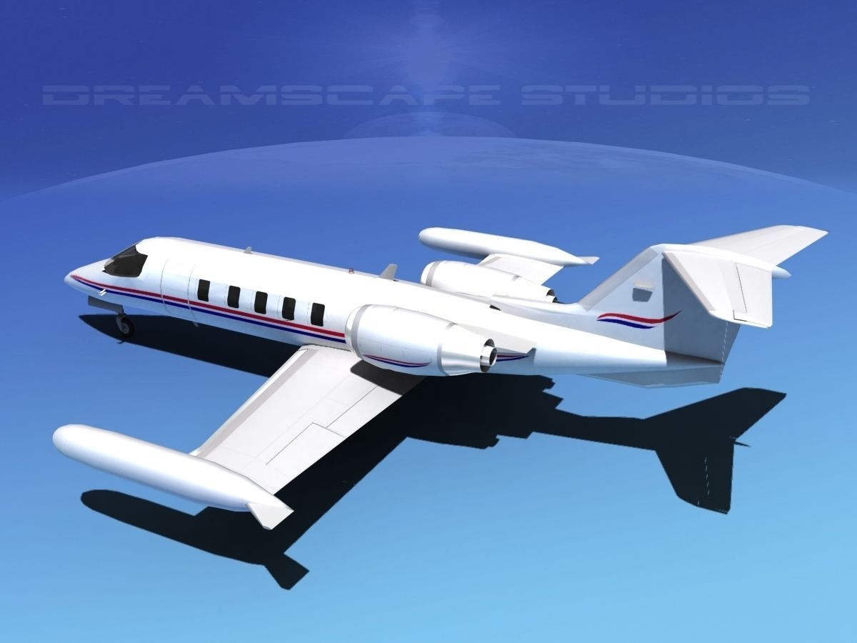 Gates Bombardier Learjet 35 V08 3D model_8