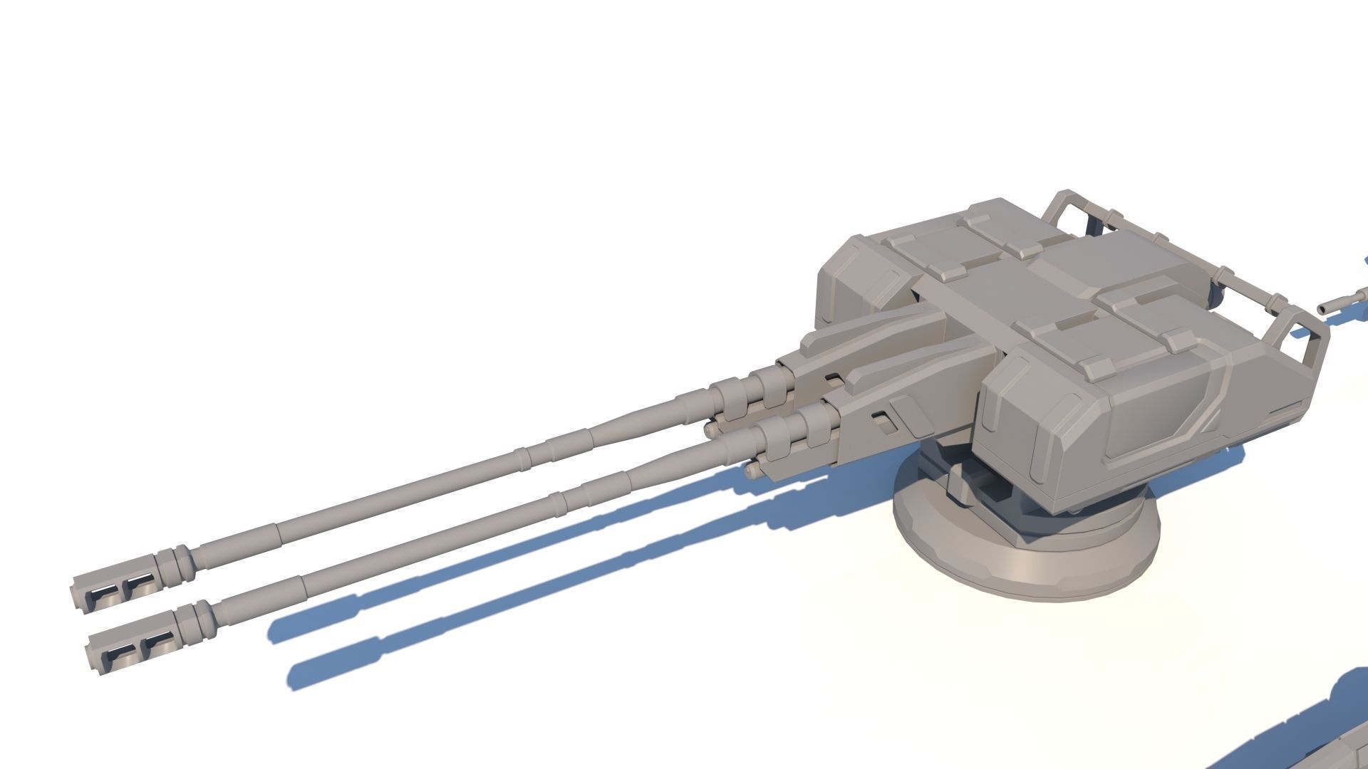 Sci-fi Guns Set model 3D model_13