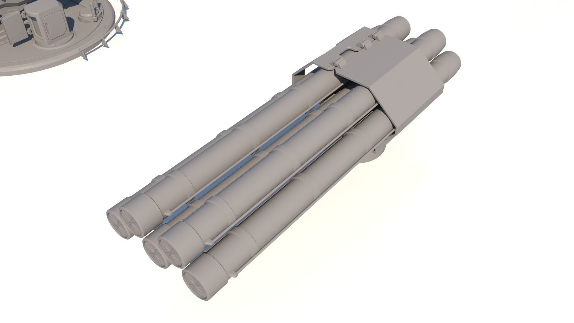 Sci-fi Guns Set model 3D model_2