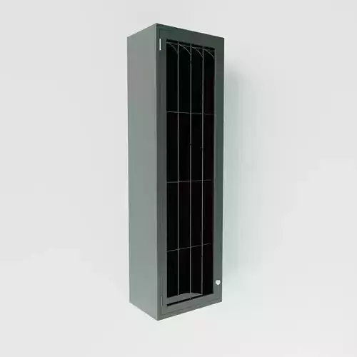 Green Cottage Kitchen Wall Cabinet 3D model