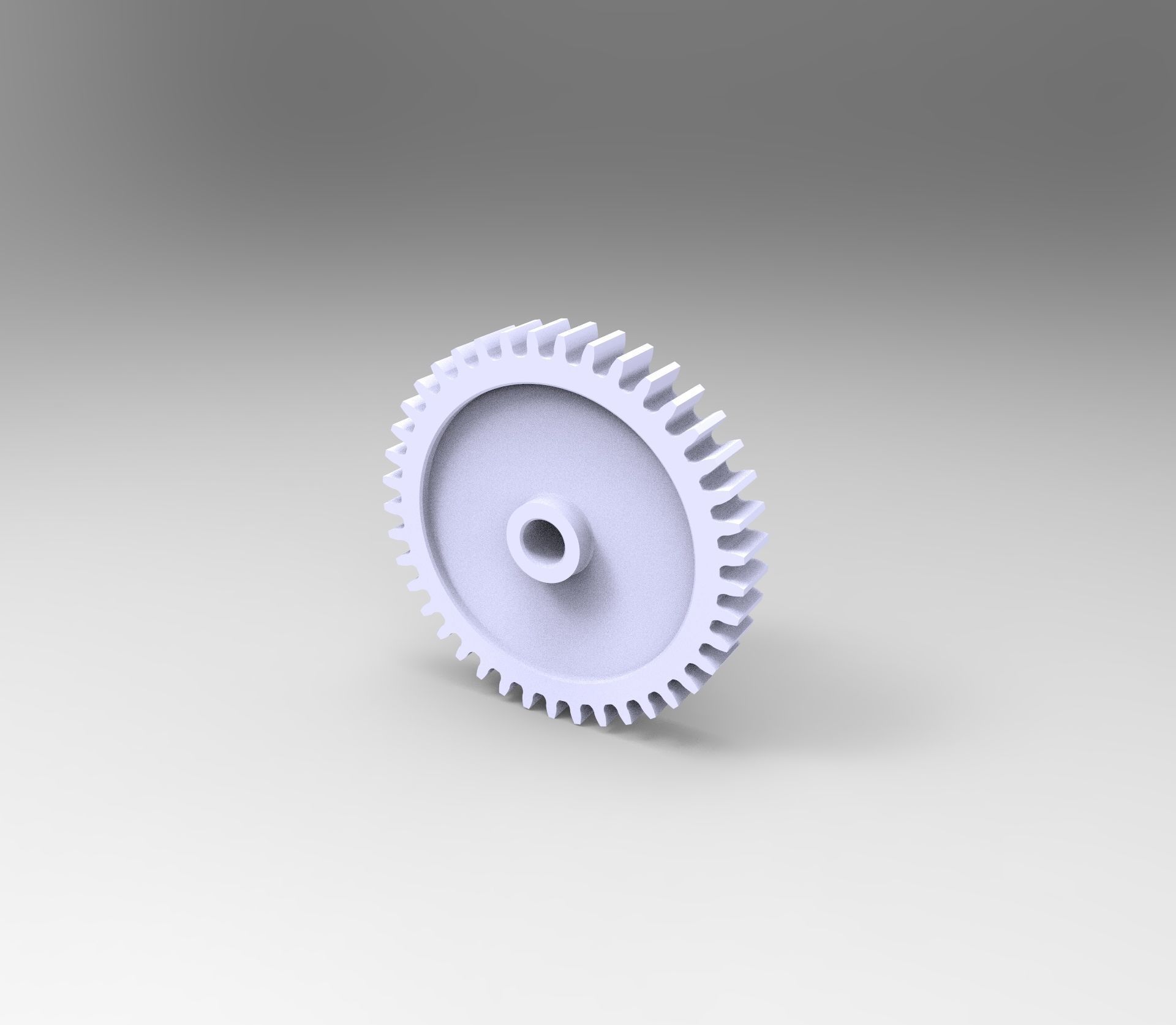 Gearwheel 42 and 13 3D print model_1