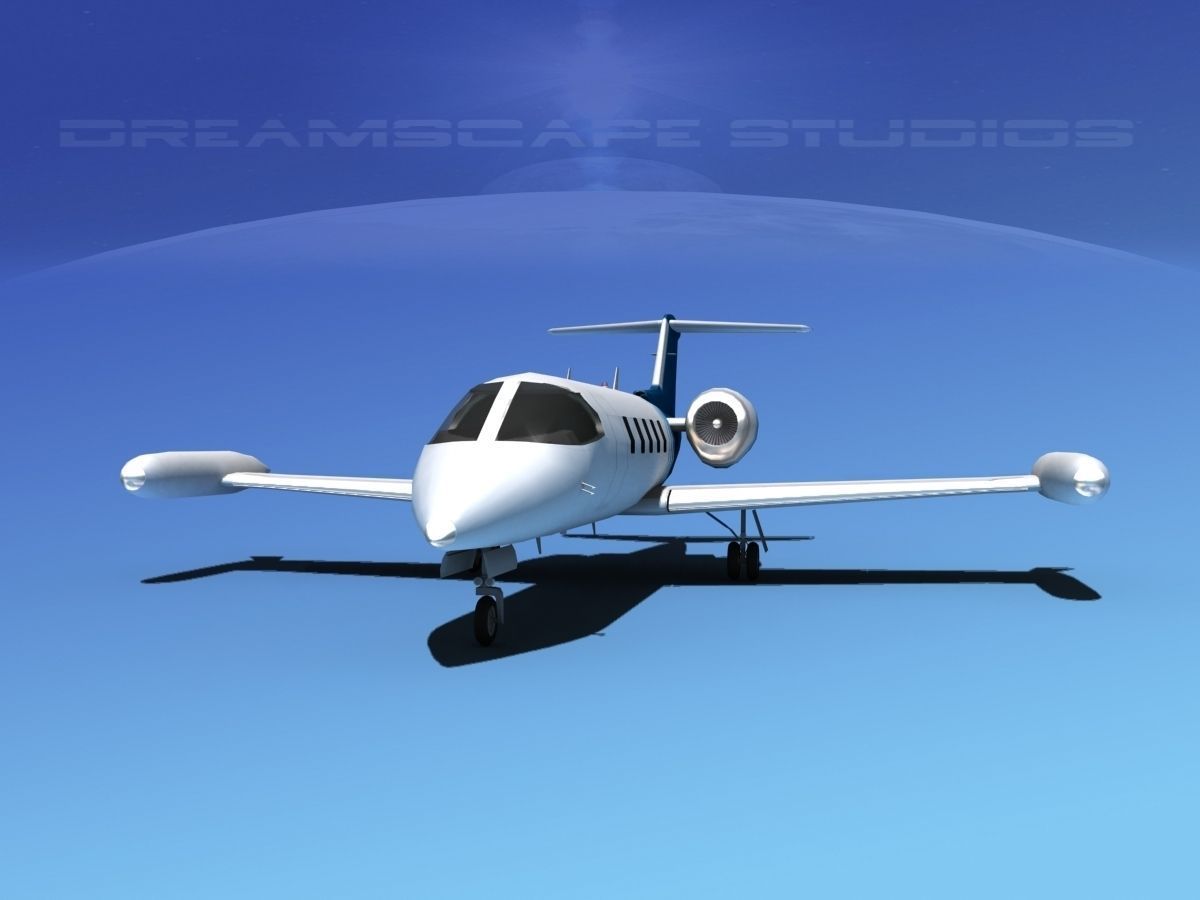 Gates Bombardier Learjet 35 V13 3D model_6