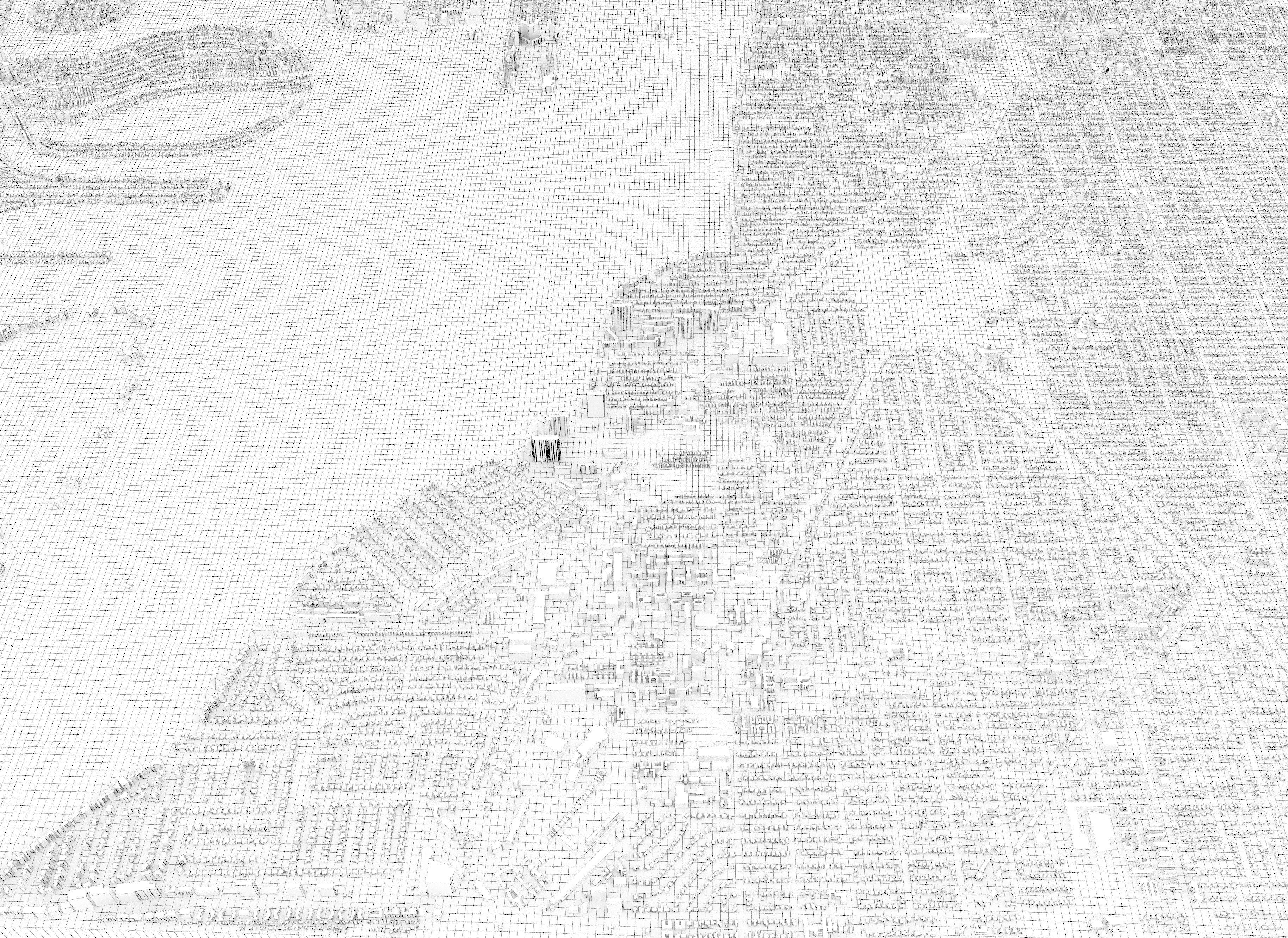 City Miami Florida USA cityscape 3D model_9