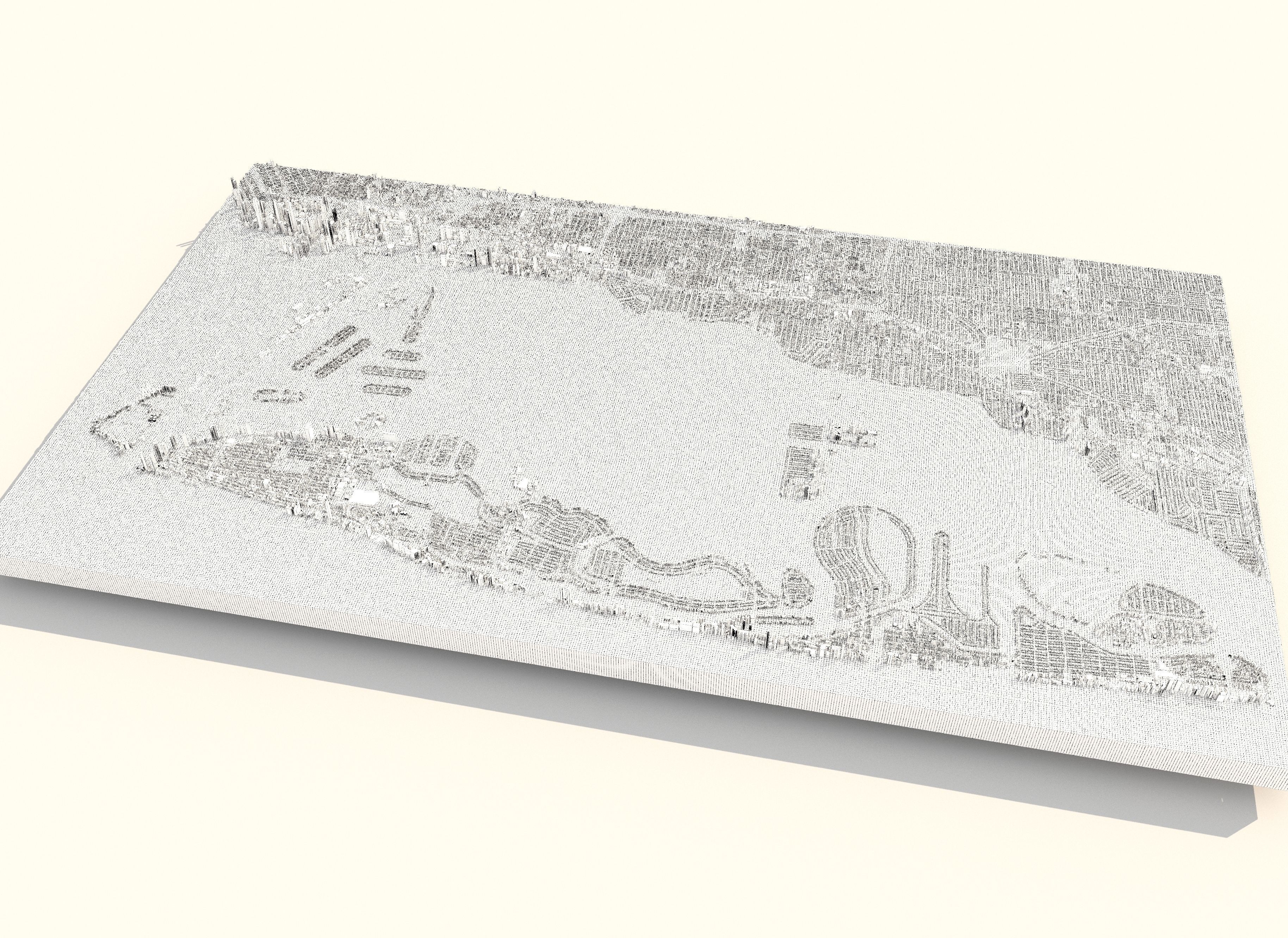 City Miami Florida USA cityscape 3D model_8