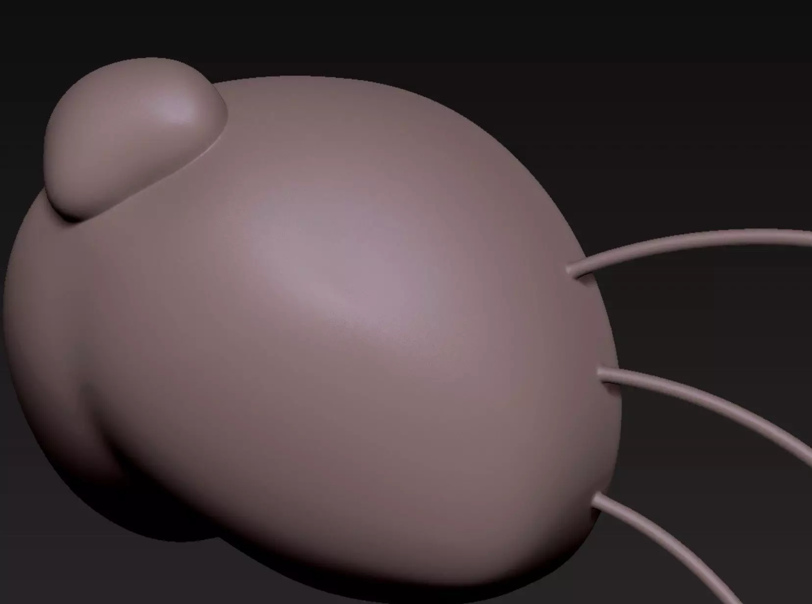 Cat Face 3D model_22