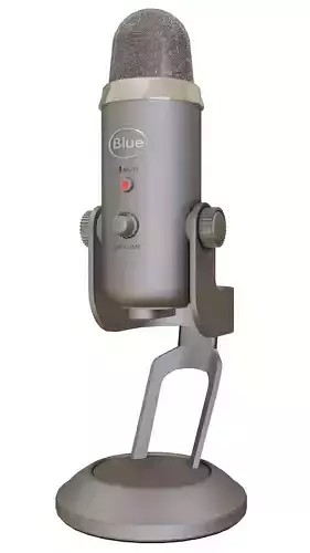 Yeti Blue Microphone Free 3D model