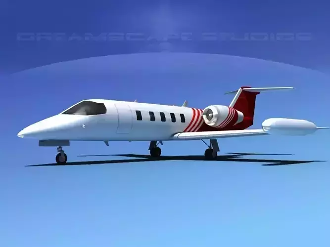 Gates Bombardier Learjet 35 V15 3D model