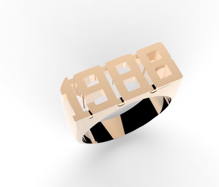 ring 1988 3D print model_5