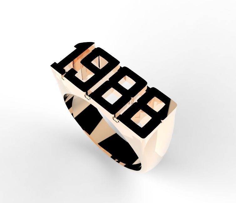 ring 1988 3D print model_6