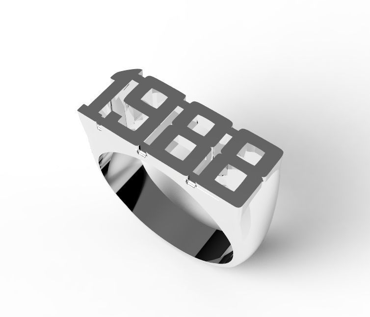 ring 1988 3D print model_9