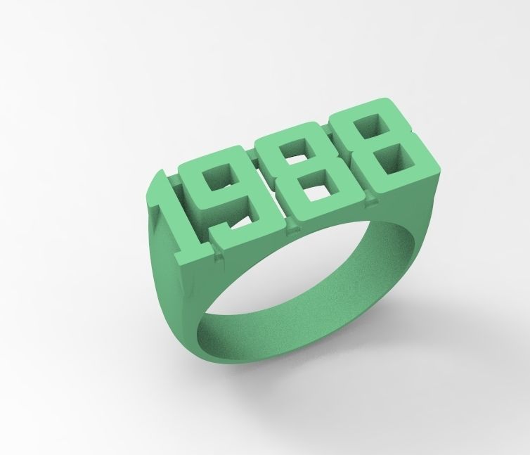 ring 1988 3D print model_10