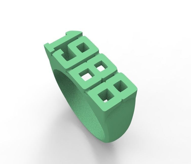 ring 1988 3D print model_12