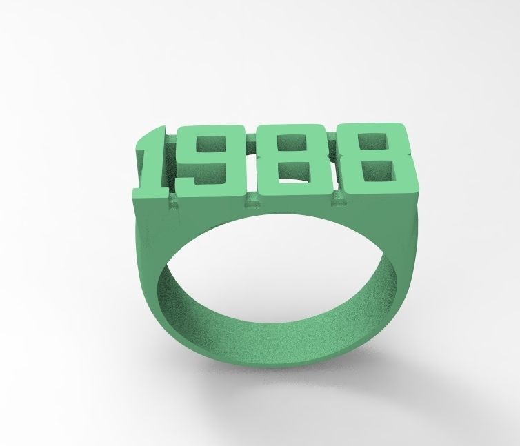 ring 1988 3D print model_11