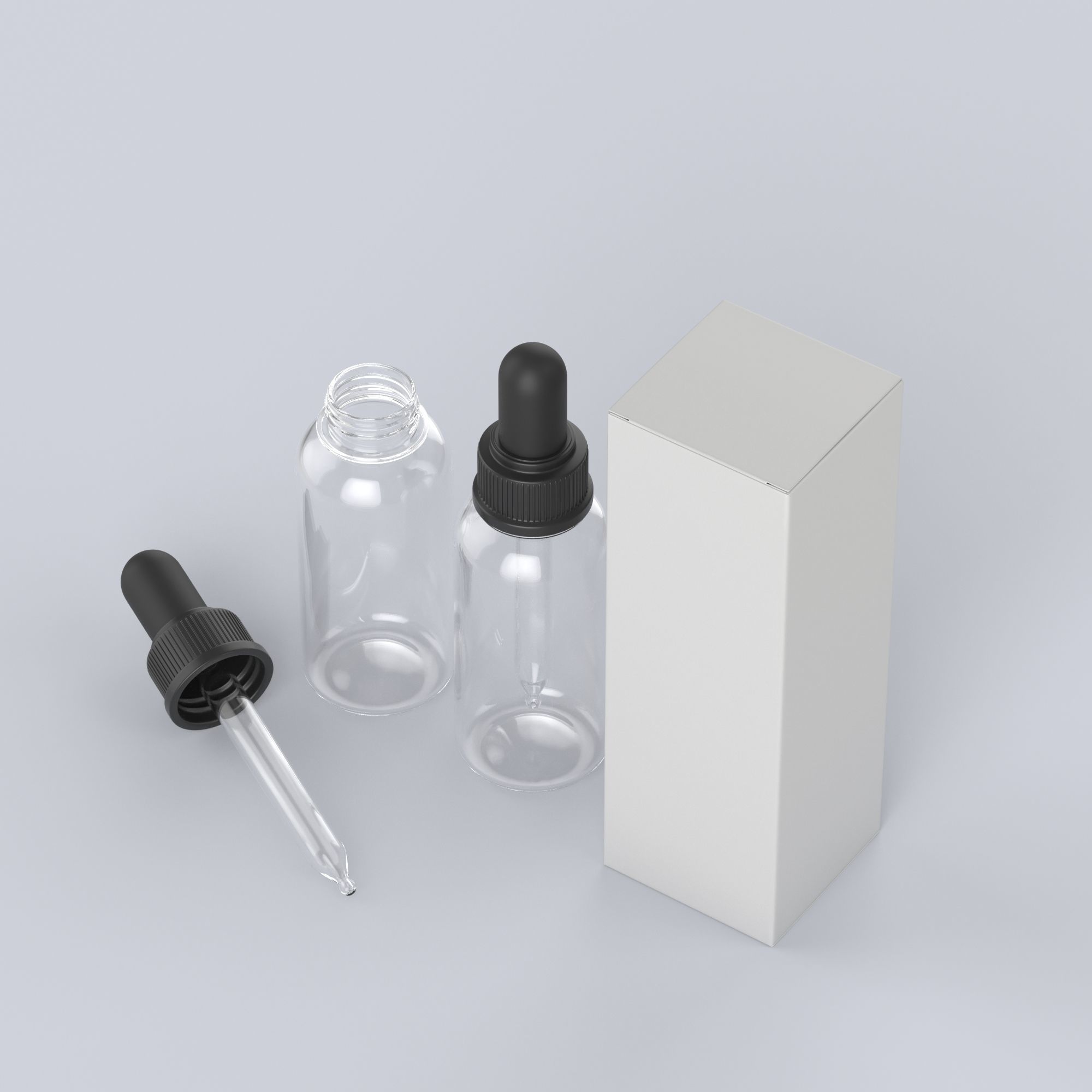 Dropper Bottle 3D model_4