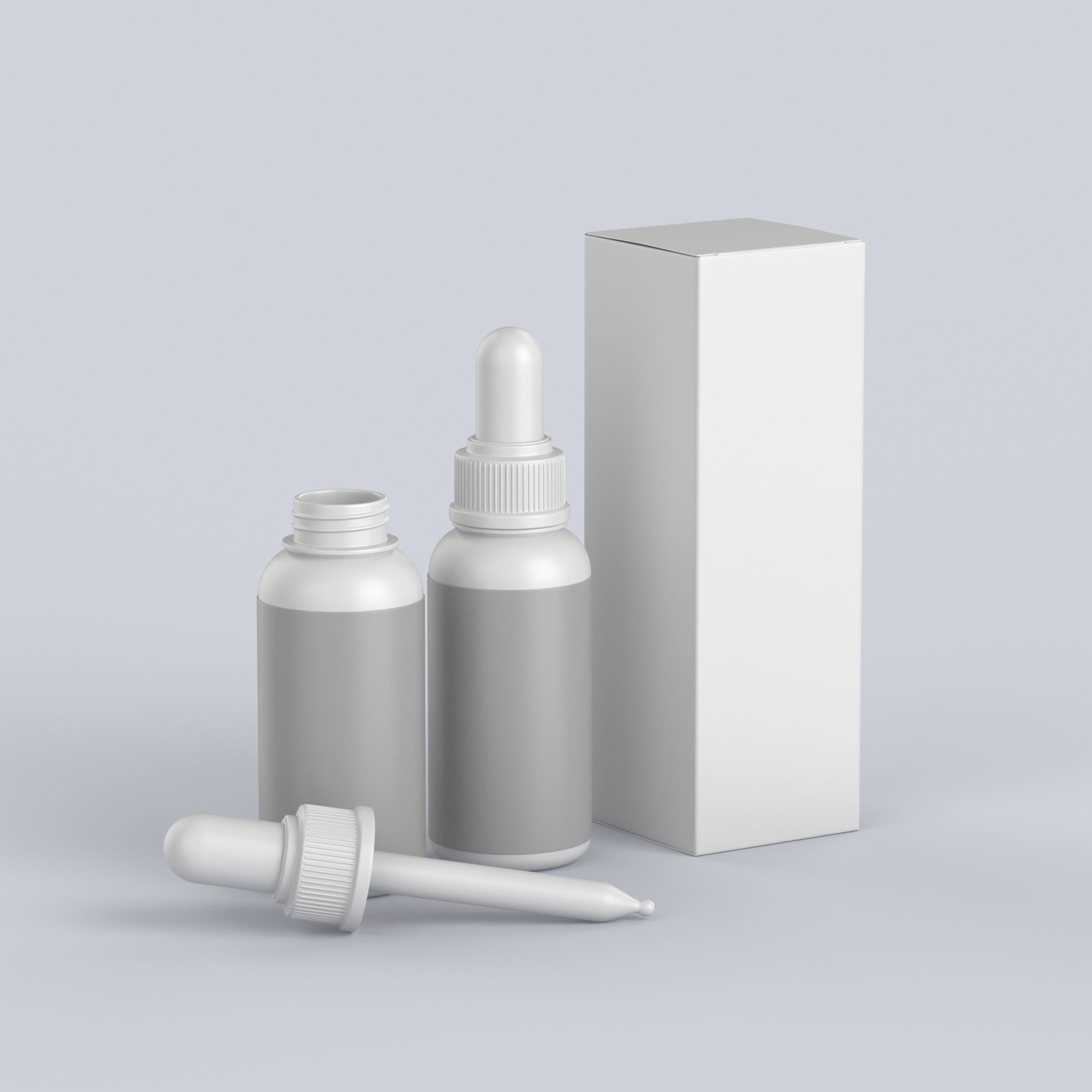 Dropper Bottle 3D model_5