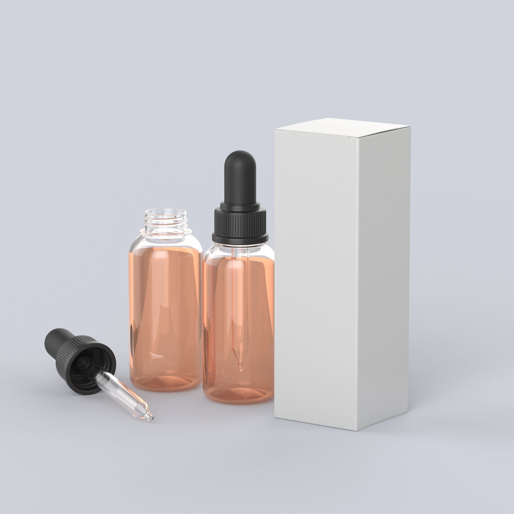 Dropper Bottle 3D model_3