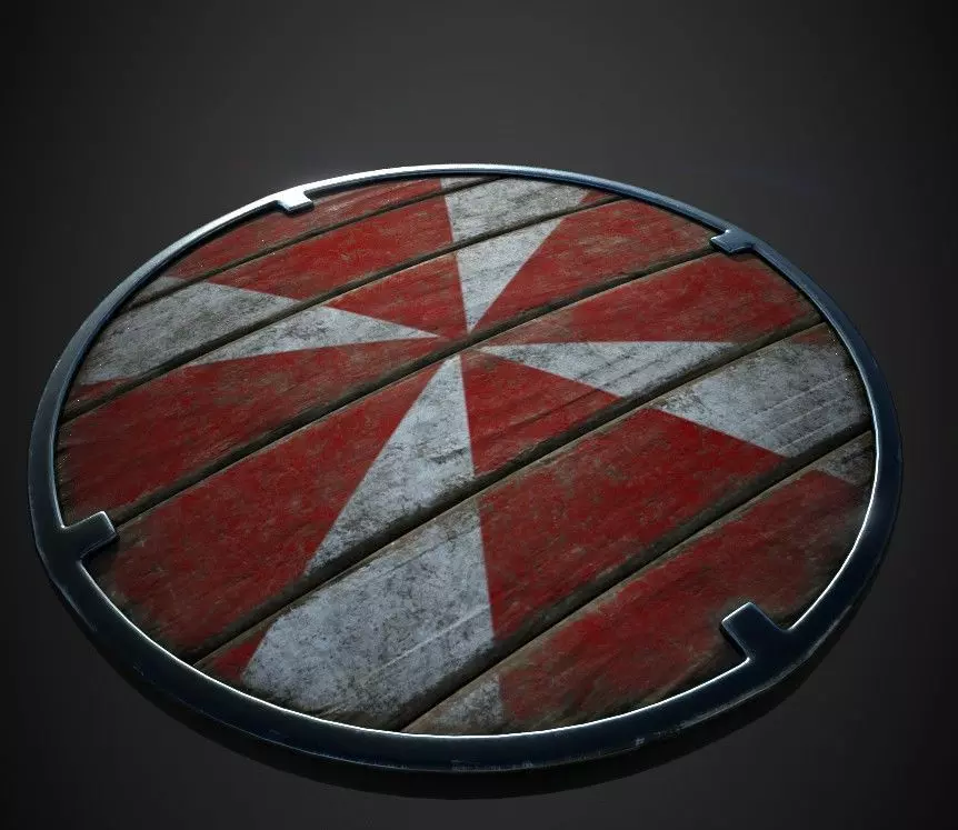 shield 3D model_0