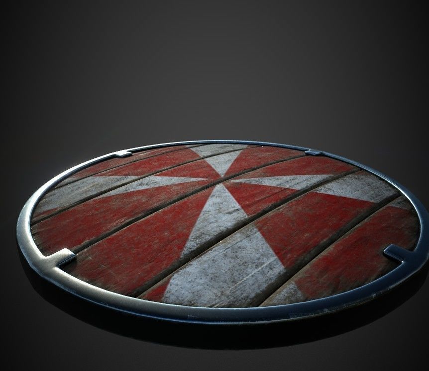 shield 3D model_9