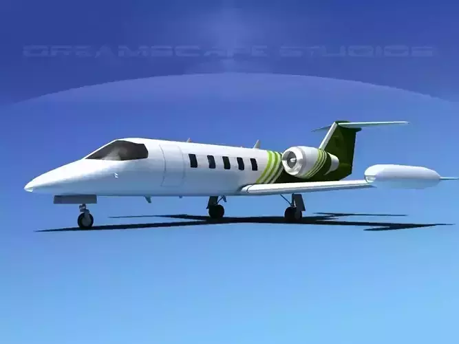 Gates Bombardier Learjet 35 V16 3D model