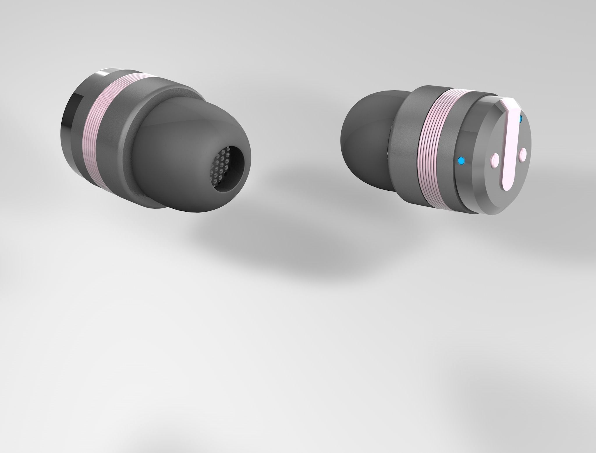 Bluetooth Ear bud 3D model_1