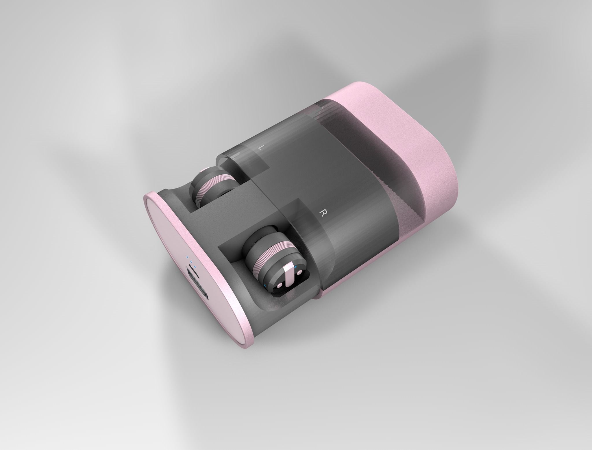 Bluetooth Ear bud 3D model_4