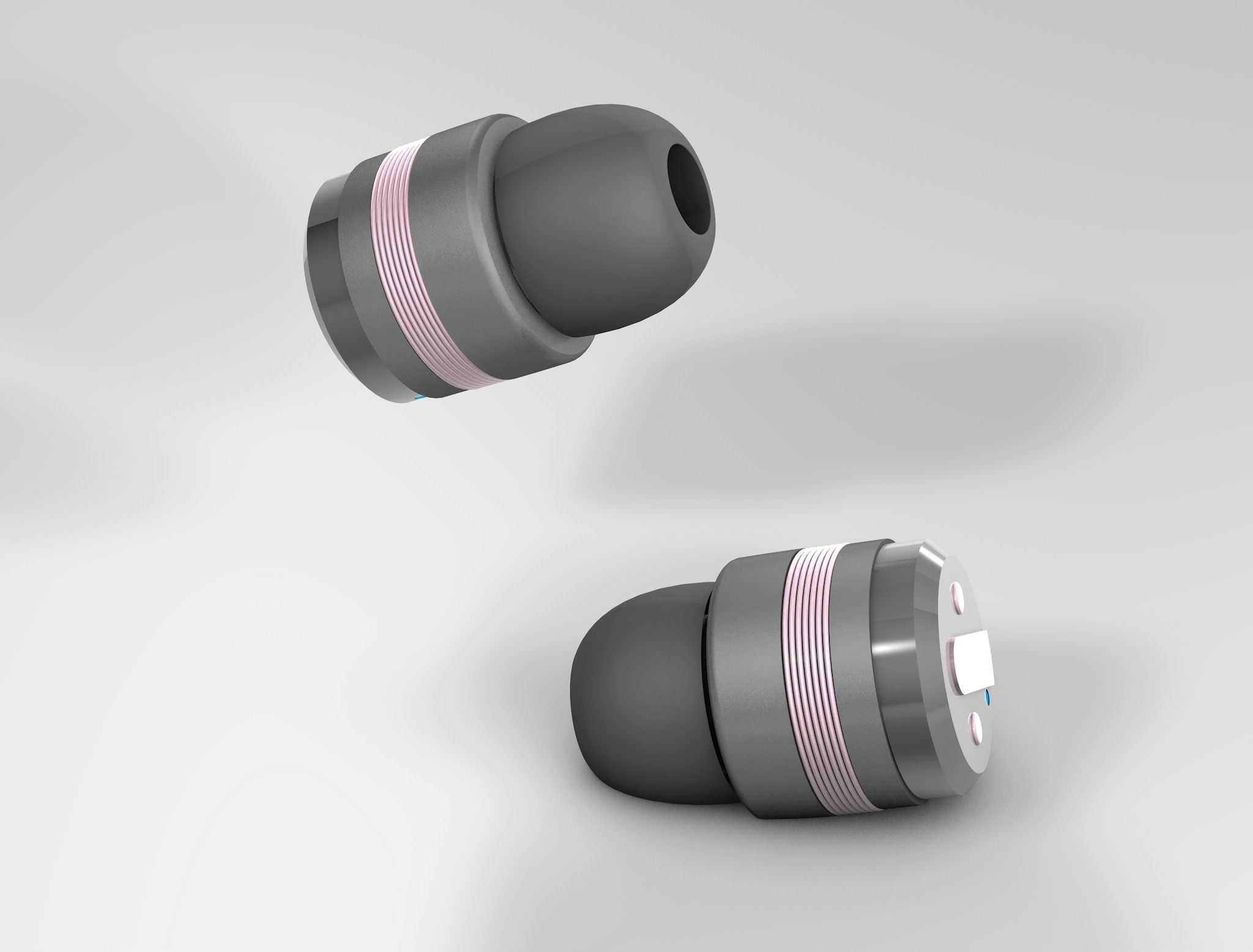 Bluetooth Ear bud 3D model_5