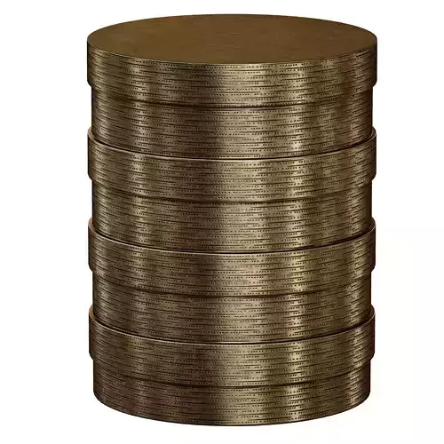 Inez Drum End Table Crate and Barrel