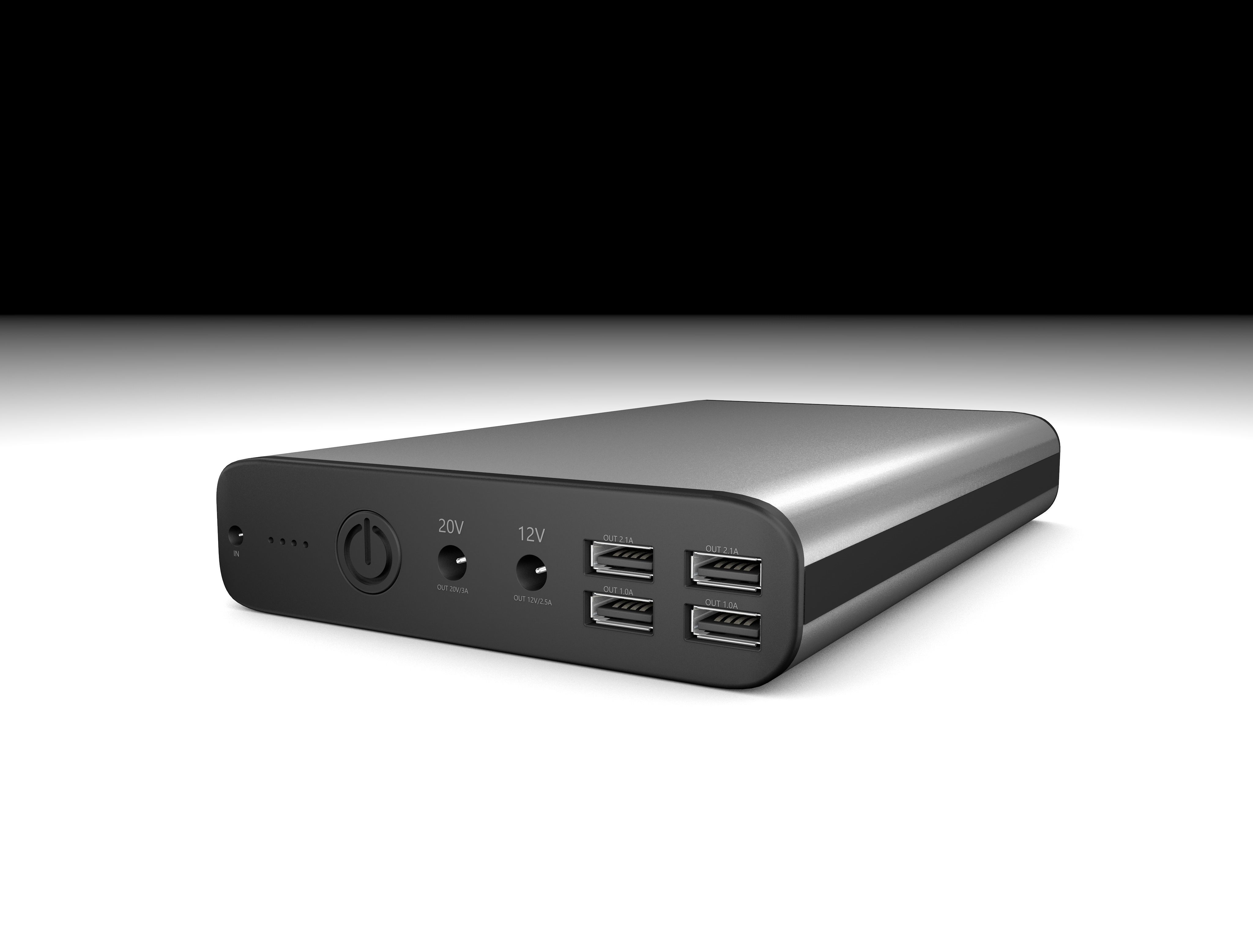 Laptop Power Bank 3D model_2