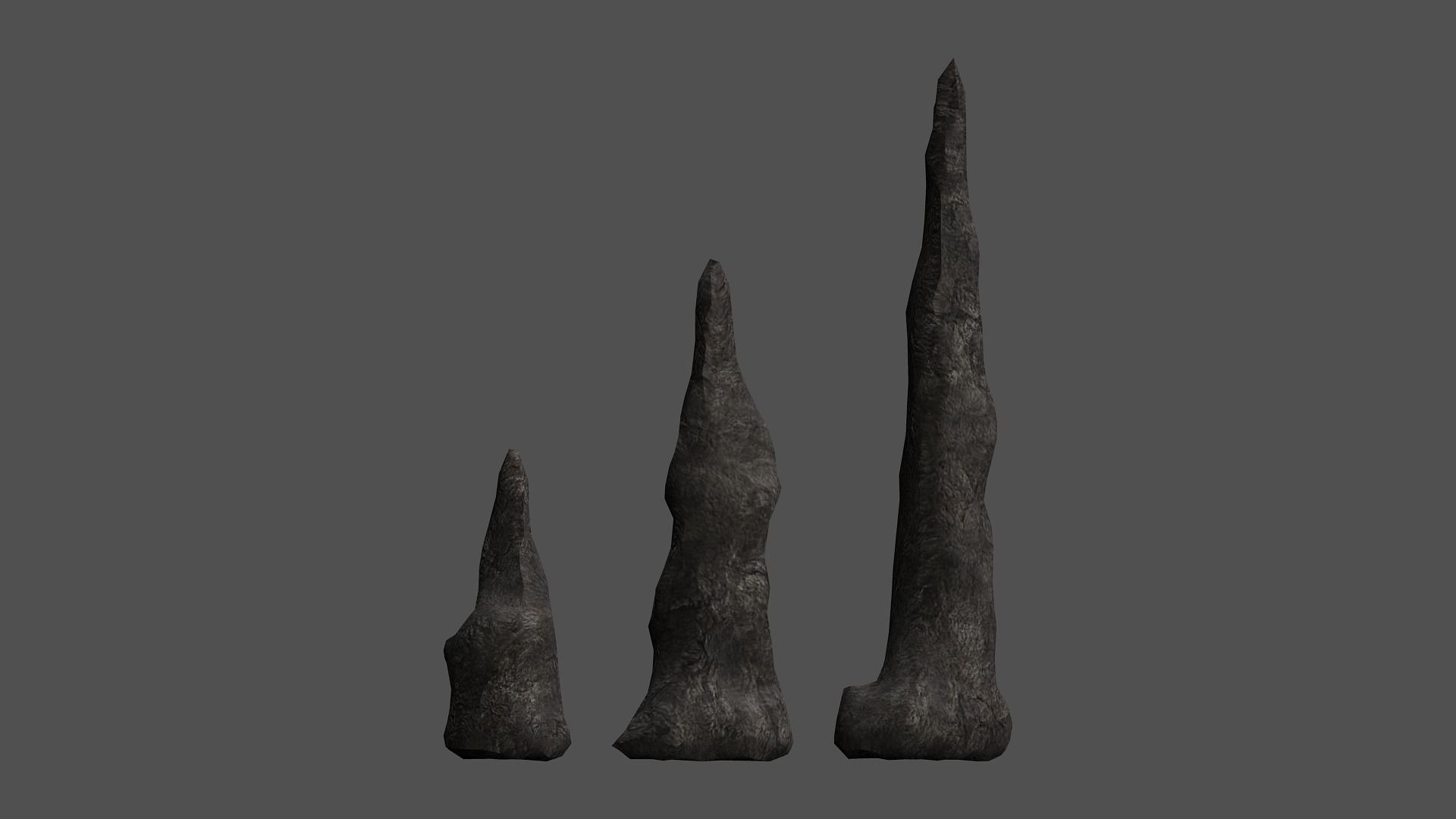 Stalagmite Set Free 3D model_3
