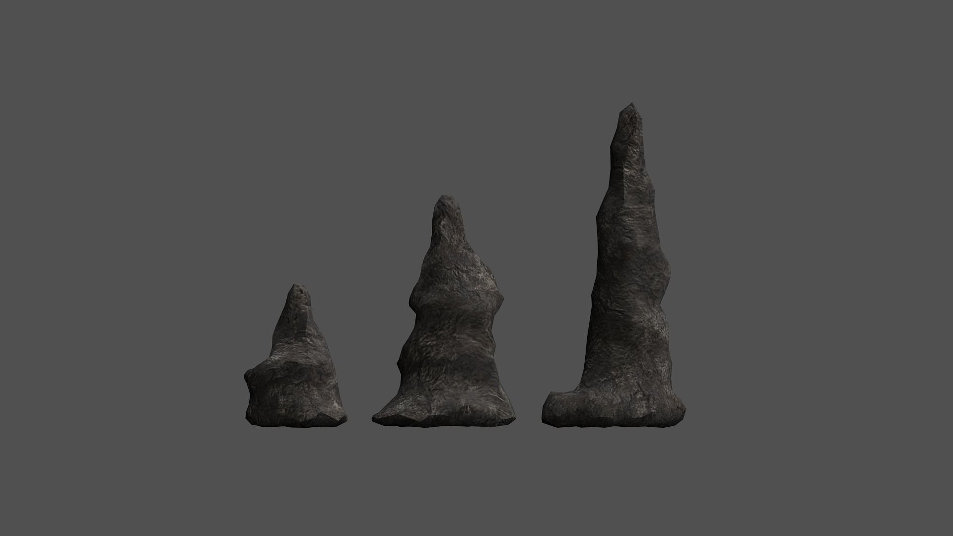 Stalagmite Set Free 3D model_4