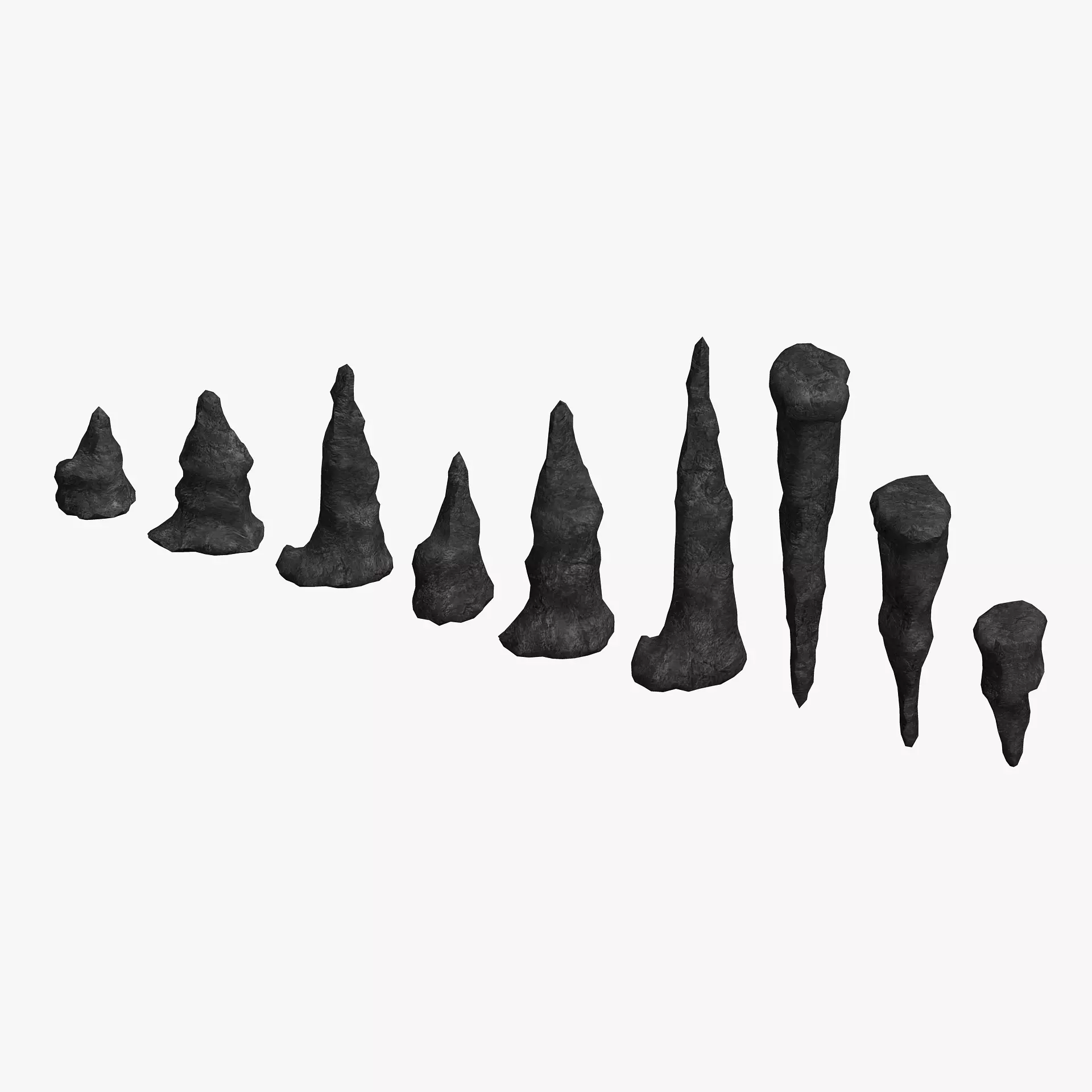Stalagmite Set Free 3D model_0