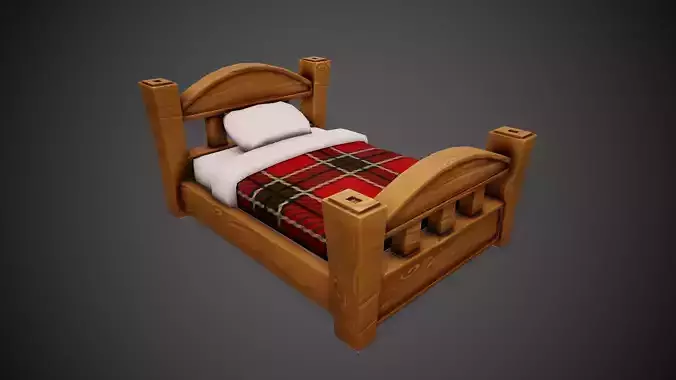 Stylized Bed - Tutorial Included 
