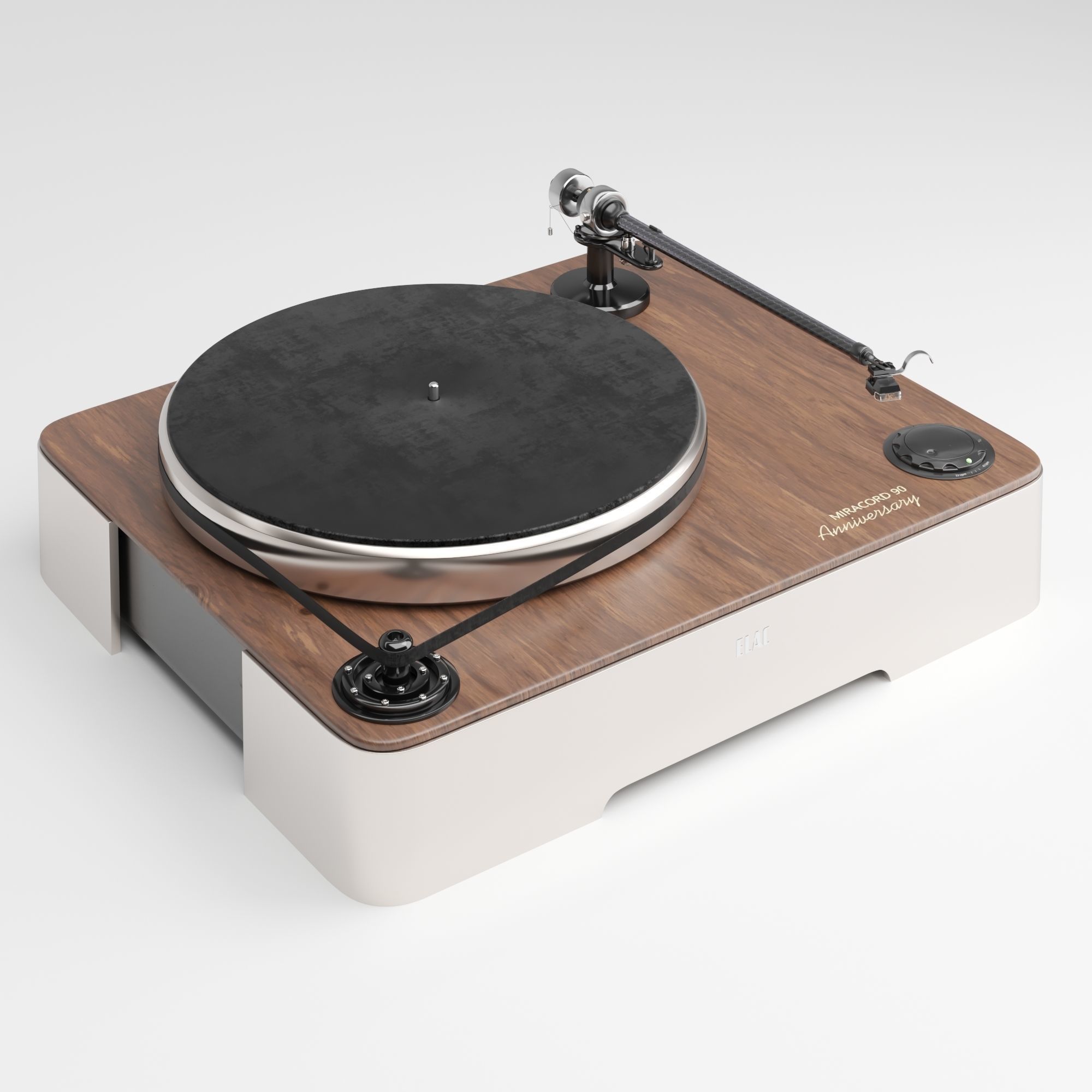Vinyl record player ELAC Miracord 90 3D model_1