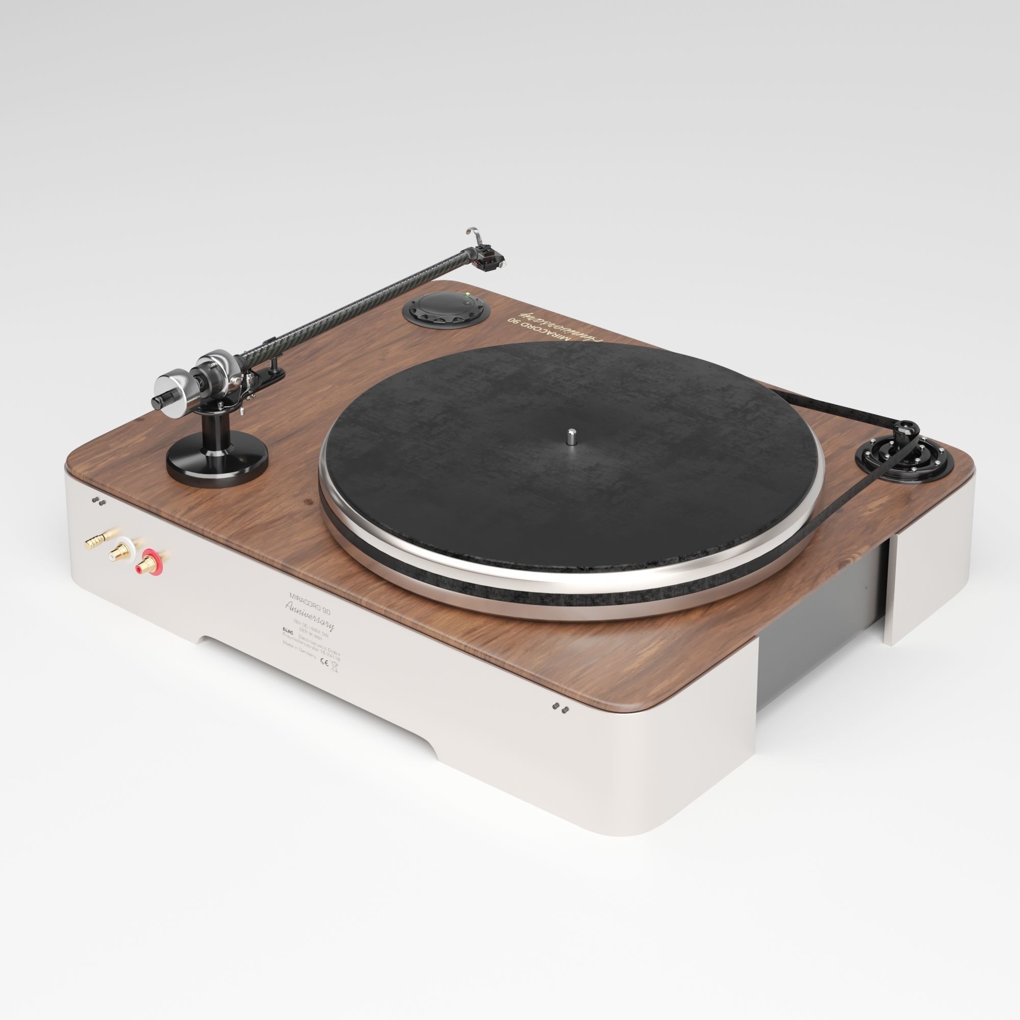 Vinyl record player ELAC Miracord 90 3D model_2