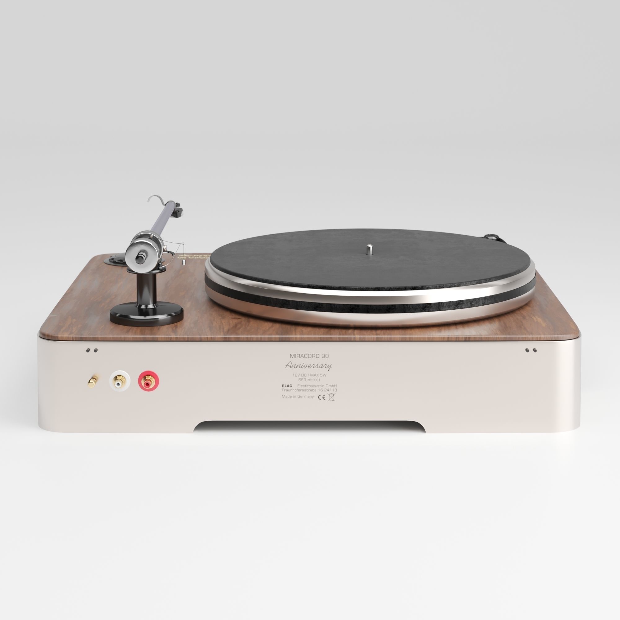 Vinyl record player ELAC Miracord 90 3D model_3
