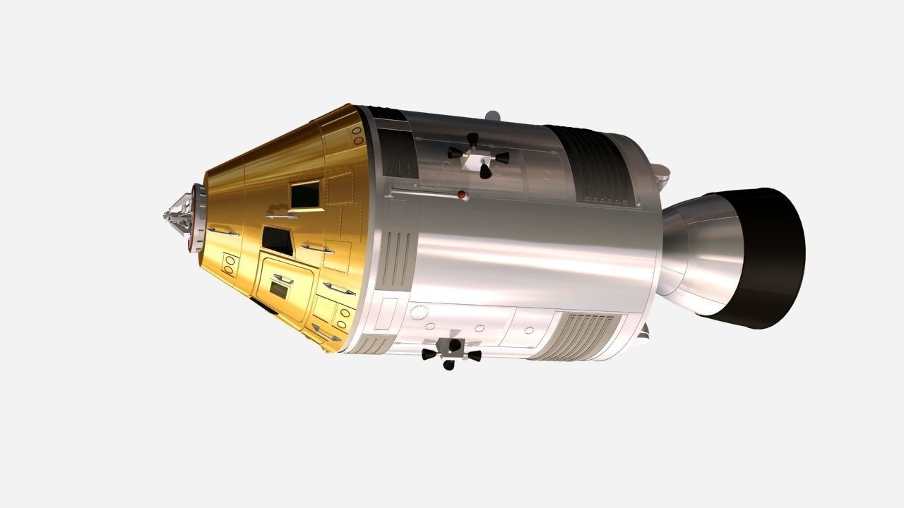 Apollo Command and Service Module 3D model_6