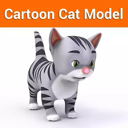 cartoon Cat Model