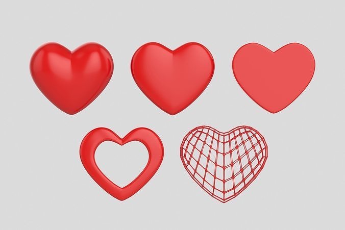 Heart Shape 3D model