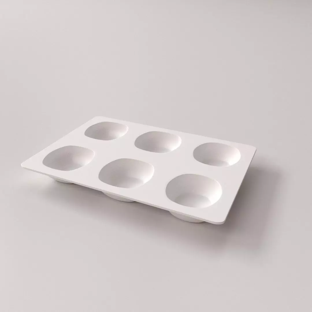 Paint Mixing Tray 3D model