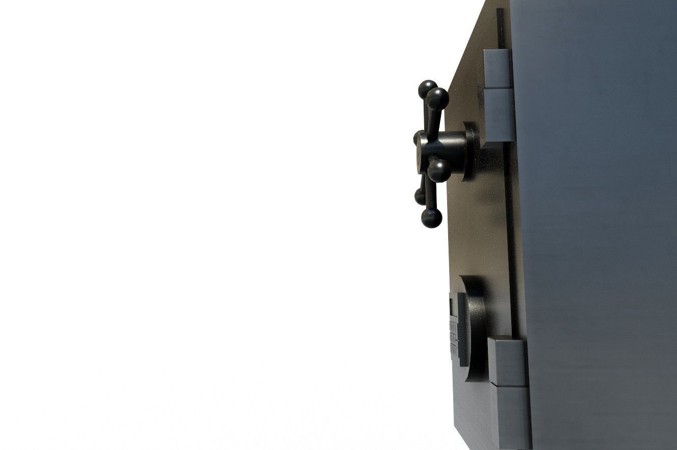 SAFEBOX LOCKED Low-poly 3D model_4