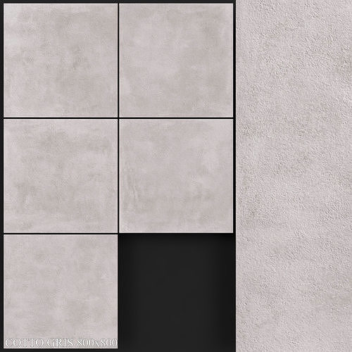 Keros Cotto Gris 800x800 3D model