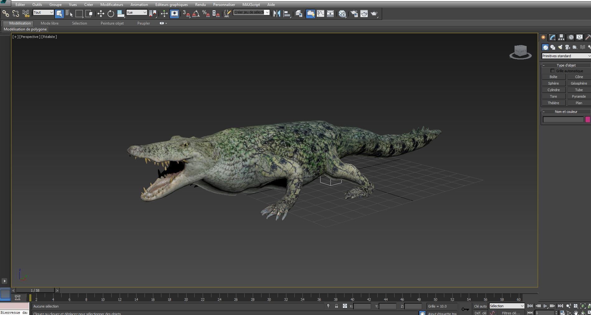 Crocodile 3D Models low poly model Low-poly 3D model_15